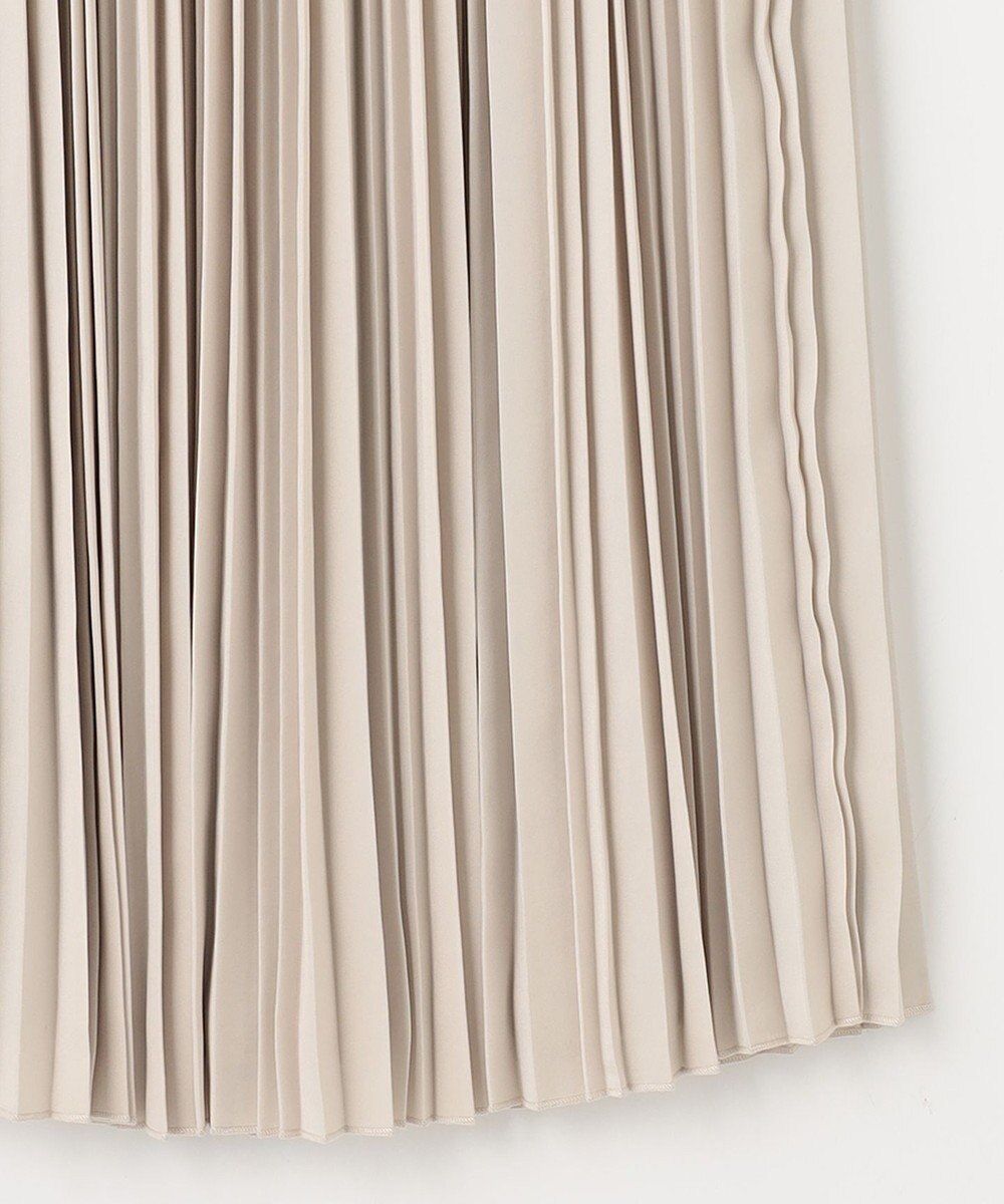 ANY L 【ウエストゴム】プリーツスカート 