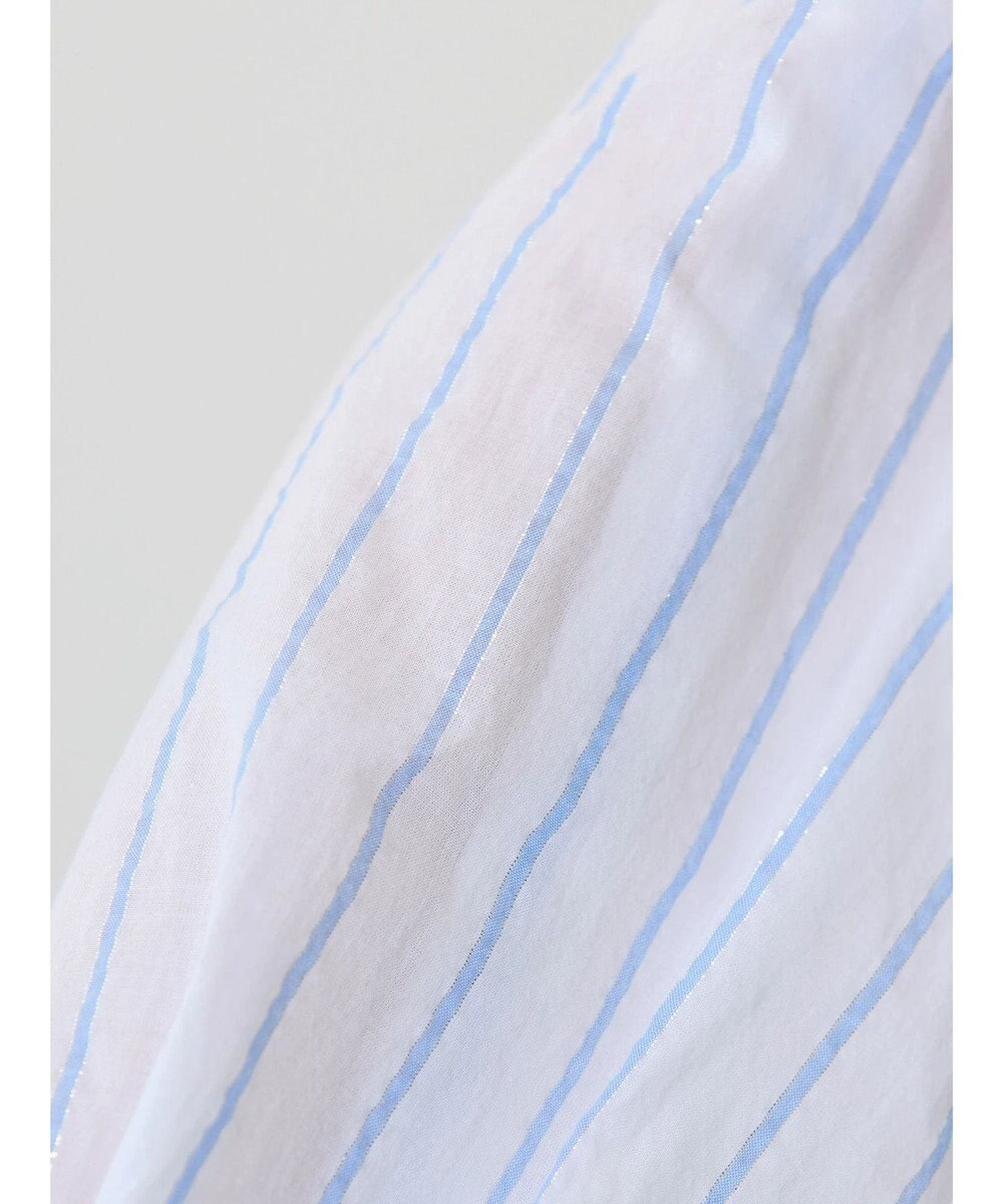 AMERICAN HOLIC 丈違いラメストライプワンピース 