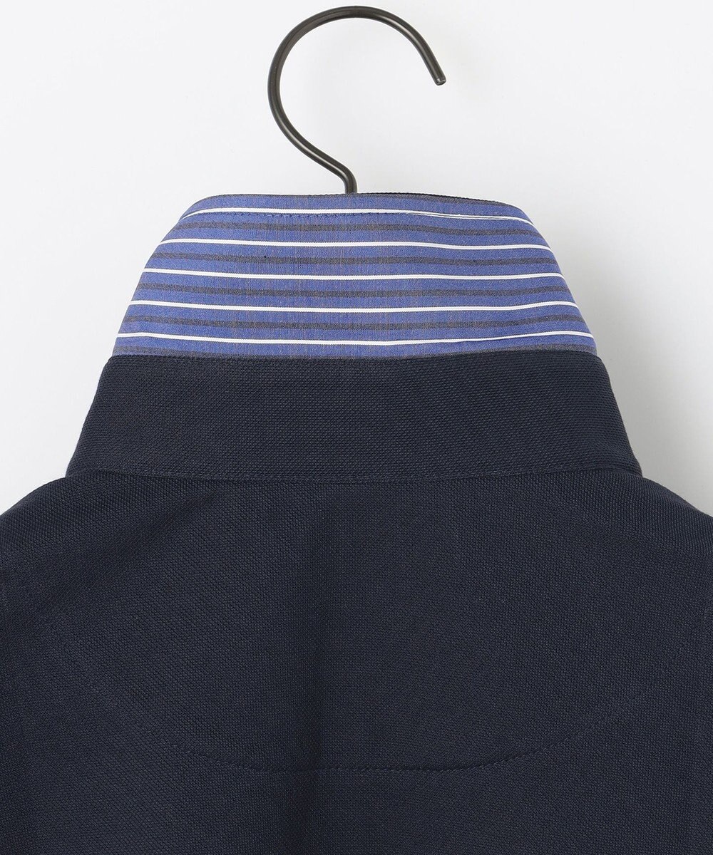 JOSEPH ABBOUD MOUNTAIN 【速乾】WEB/一部店舗限定  シャンブレーポロシャツ 