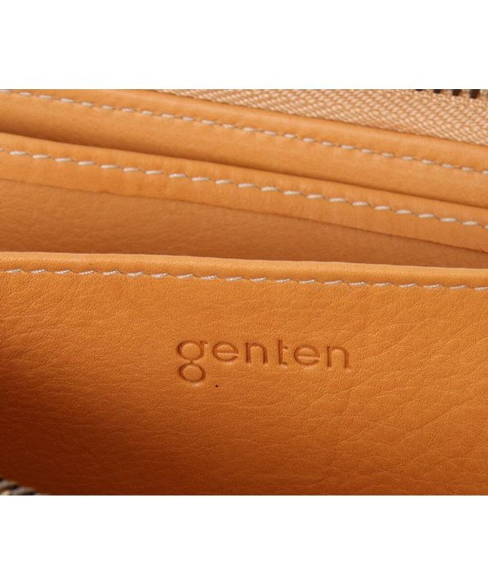genten トスカ Lファスナー長財布 