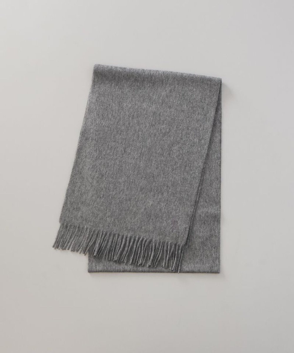 AURORA 【 LANVIN COLLECTION（ランバン コレクション） 】カシミヤ100％無地マフラー 