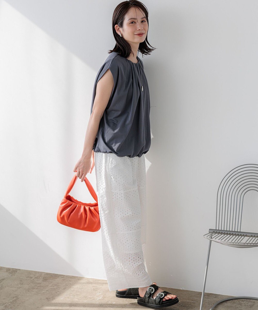 組曲 L 【先行予約・WEB限定】サマージャージーバルーンシルエット カットソー 