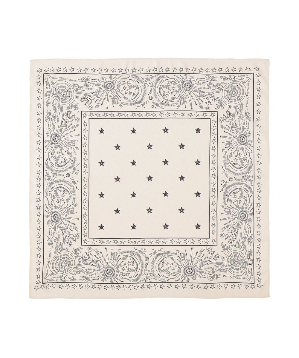 AMERICAN HOLIC シルキーバンダナ柄スカーフ 