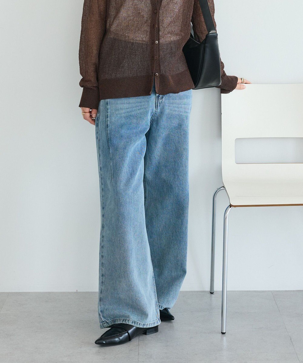 CRAFT STANDARD BOUTIQUE ストレートワイドデニムパンツ 