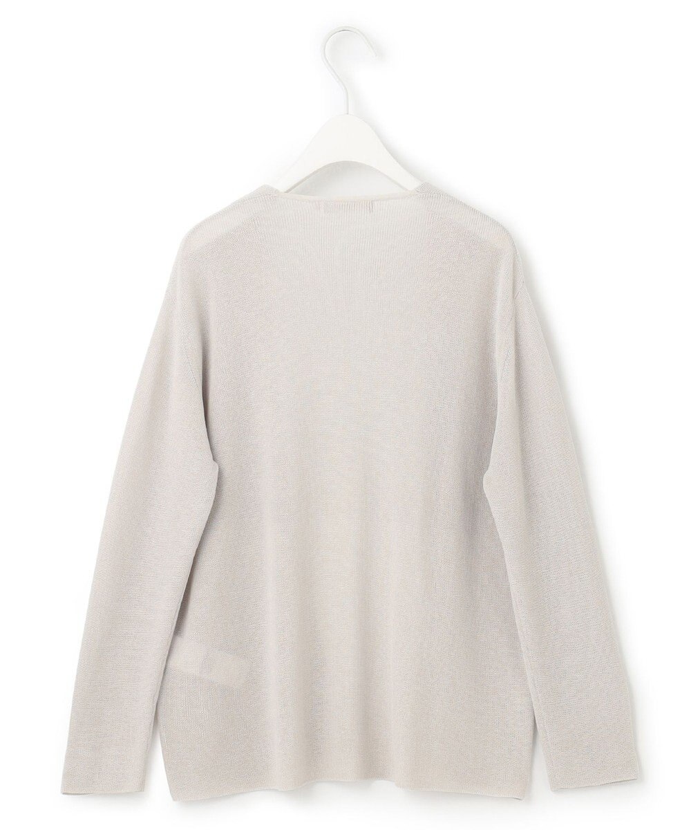 ICB L 【洗える】 コットンアセテート カーディガン 