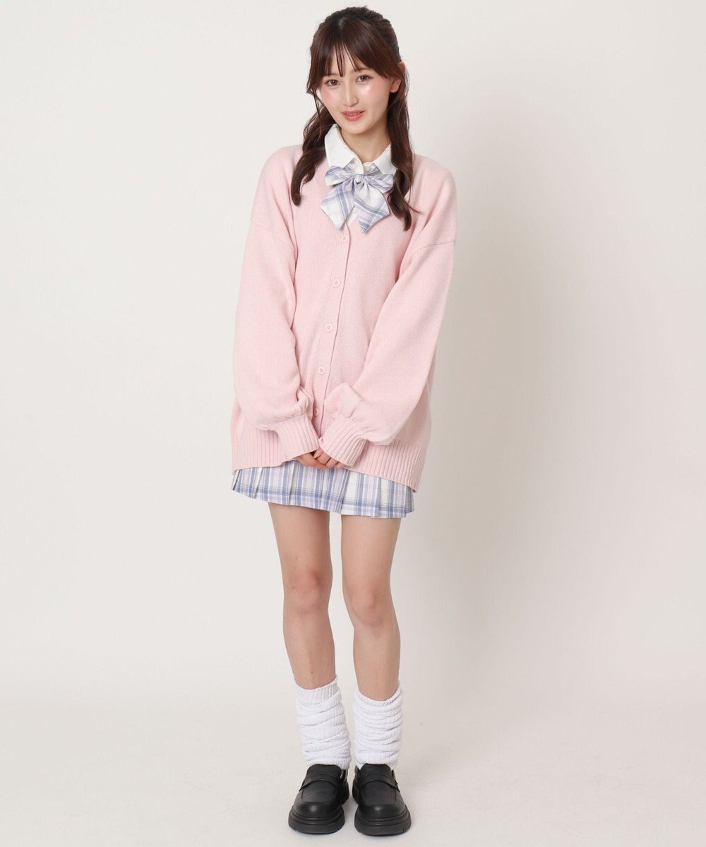WEGO 【SCHOOLITEM】ニットカーディガン 