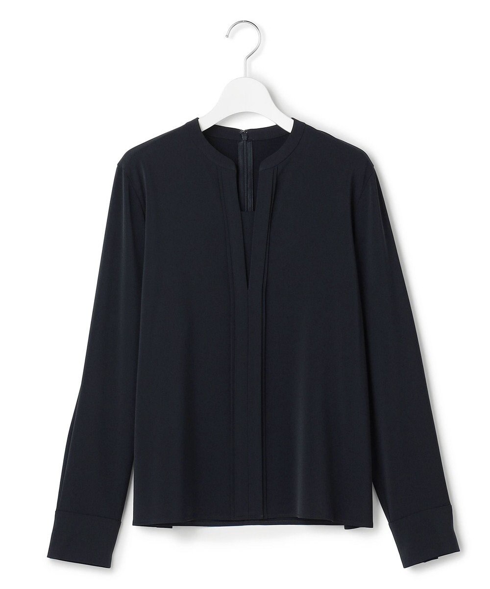 ICB L Fied キーネック ブラウス 