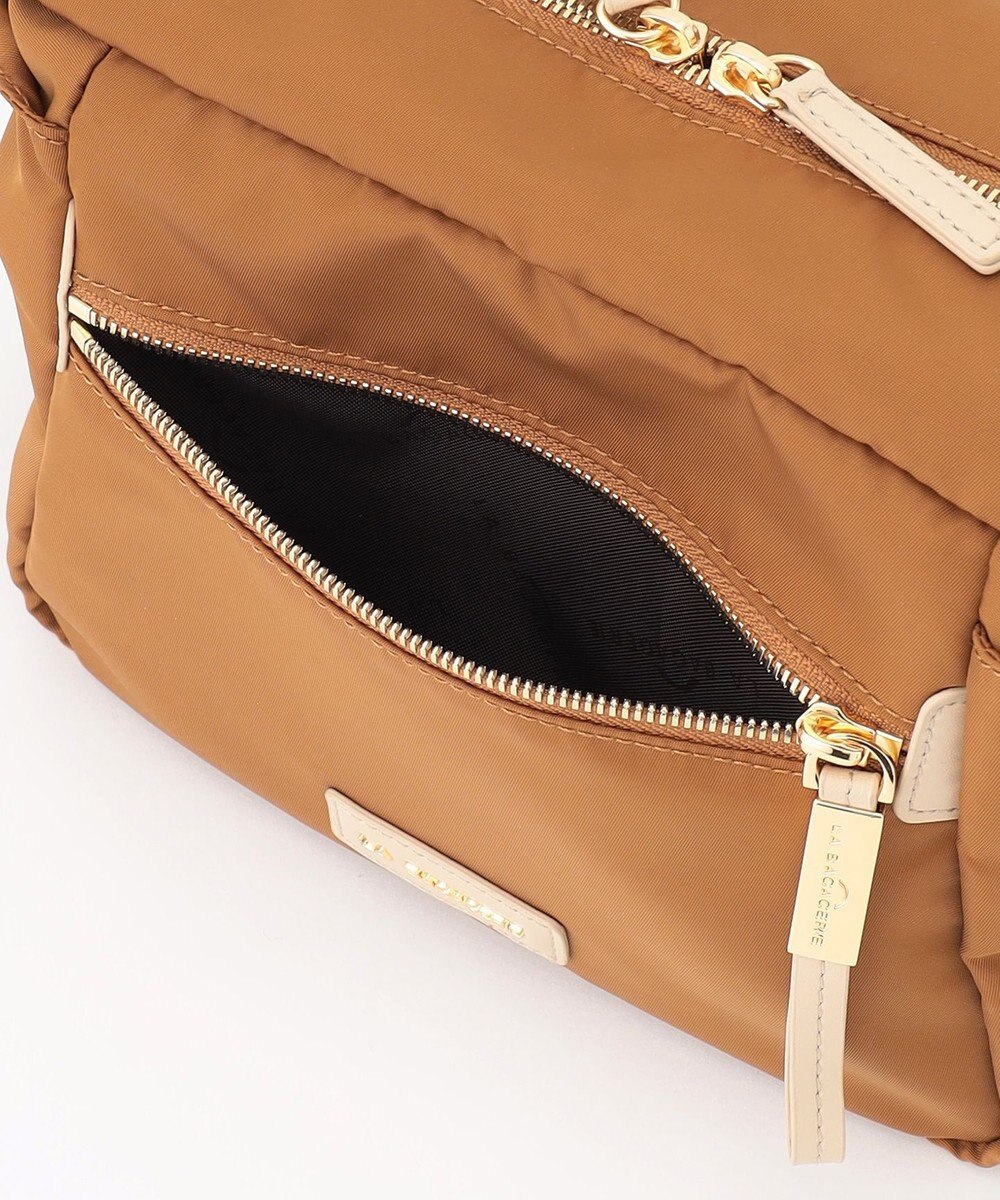 LA BAGAGERIE メタルバックル　ボックスショルダー　SSサイズ 