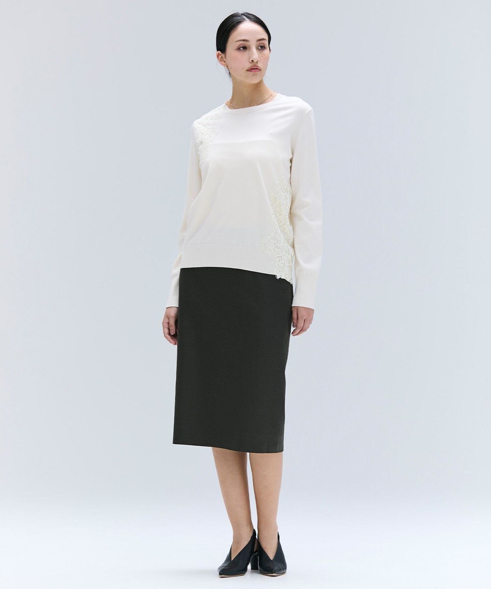 BEIGE， 【Lsize・セットアップ対応】CORBY / ウールタイトスカート 