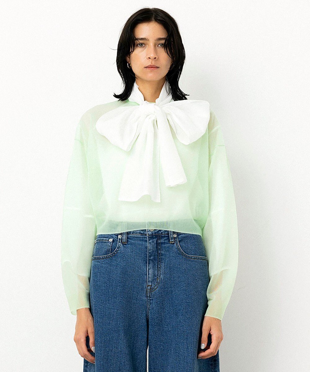 NAVE 【Nave・洗える】シアーニット トップス 