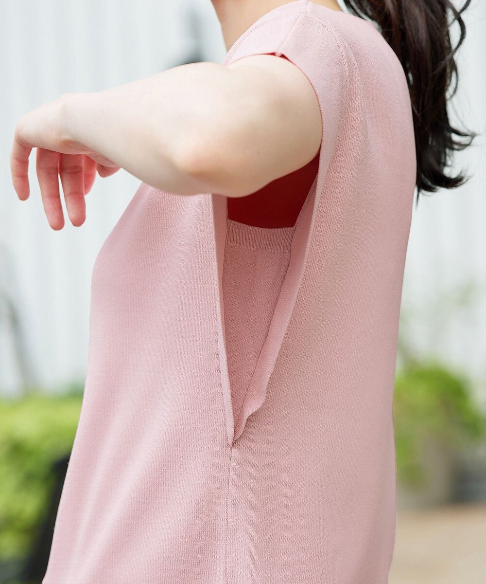 Tiaclasse L フレンチニットプルオーバー 