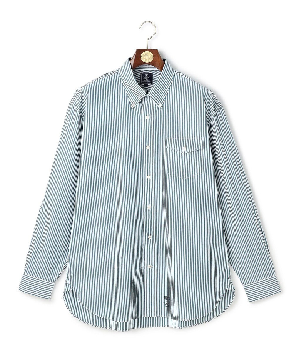 J.PRESS MEN 【J.PRESS ORIGINALS】【UNISEX】Cotton Broad Cloth Shirt / B.D. / Baggy-Fit 