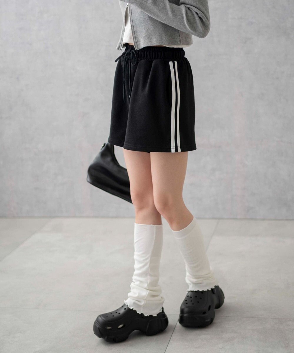 WEGO 【ウエストゴム】スウェットイージーショートパンツ 