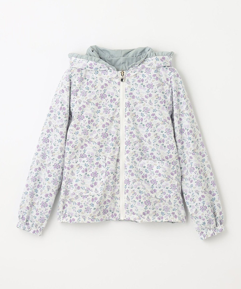 ANY KIDS フード取り外し リバーシブル ブルゾン 