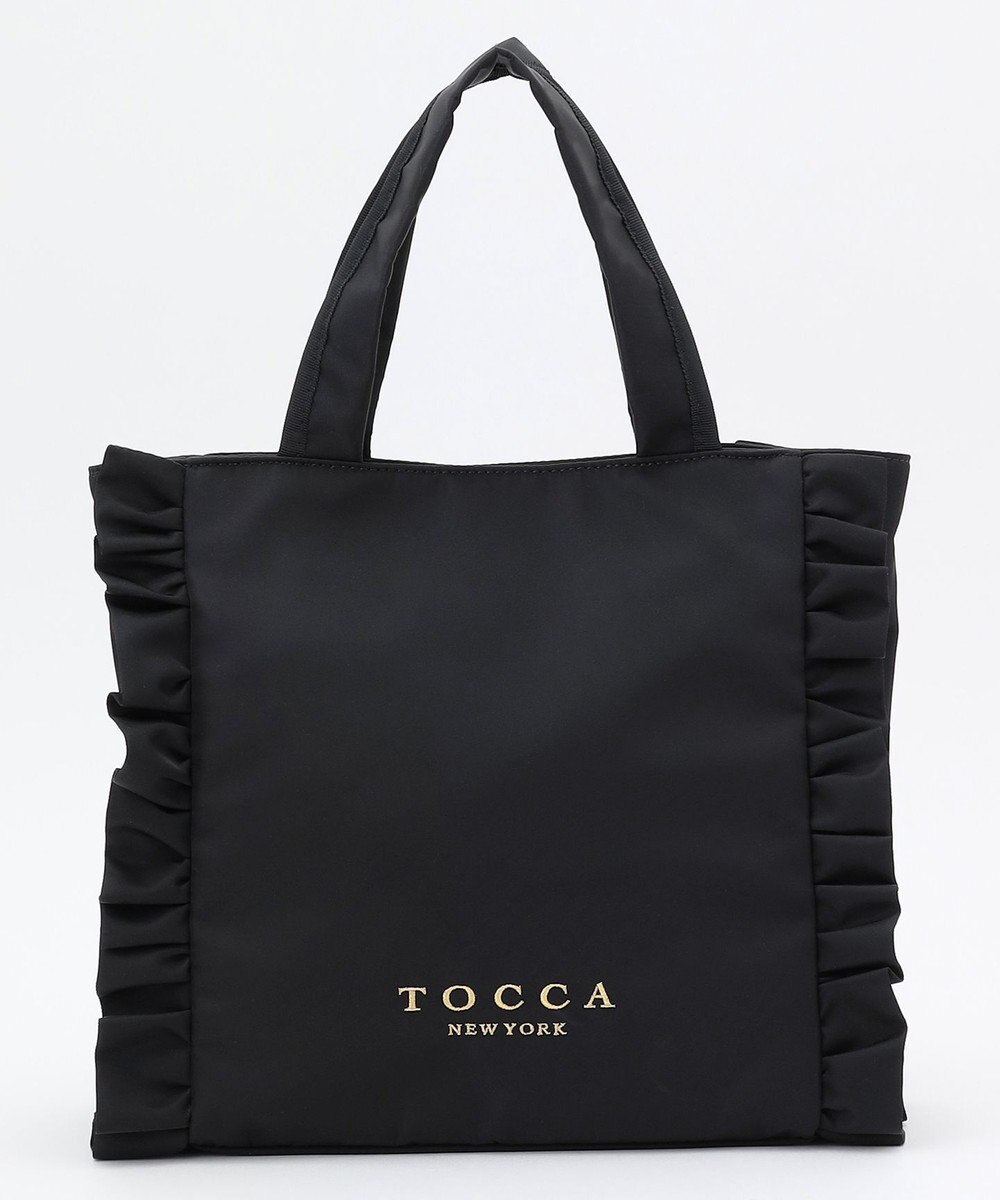 TOCCA 【美人百花掲載】【一部カラー撥水】TRIM WAVES MINITOTE ミニトートバッグ 