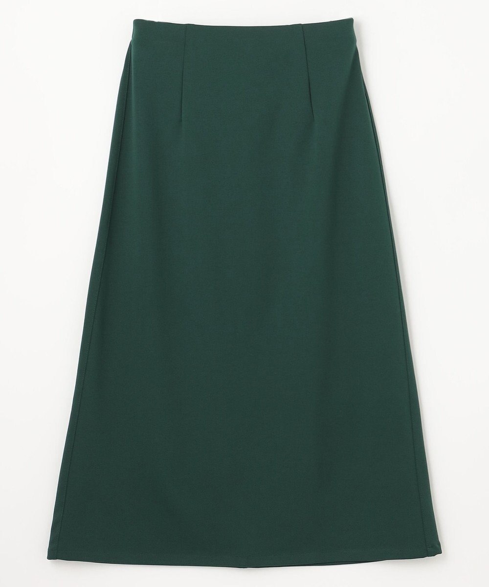 ANY 【洗濯機可/ウエストゴム】Ａラインジャージースカート 