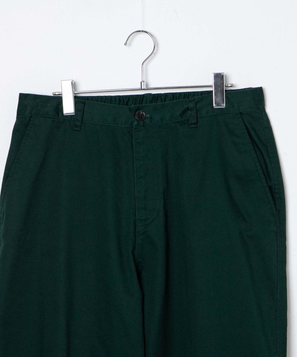 WEGO 【ユニセックス着用ITEM/ウエストゴム/手洗い可】チノイージーワイドパンツ 