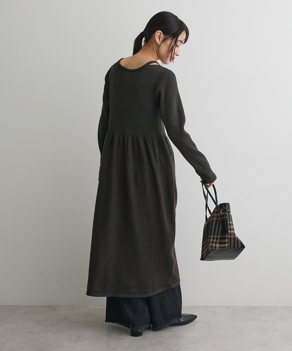 CRAFT STANDARD BOUTIQUE カットアウトニットワンピース 