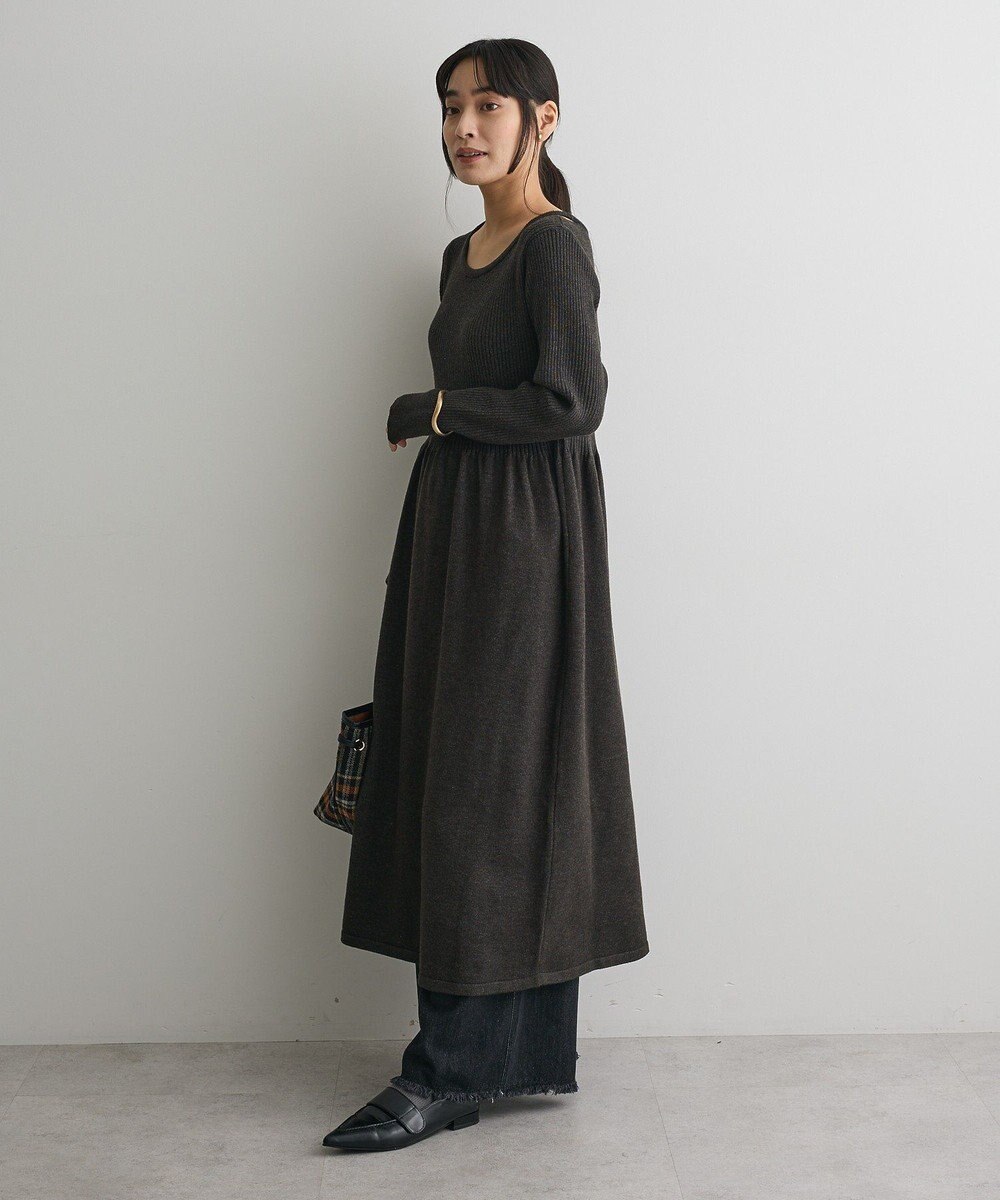 CRAFT STANDARD BOUTIQUE カットアウトニットワンピース 