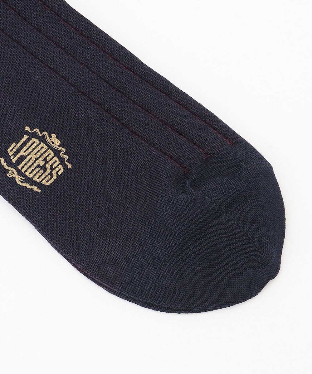 J.PRESS MEN 【定番】ハイゲージワイドストライプ リブソックス 