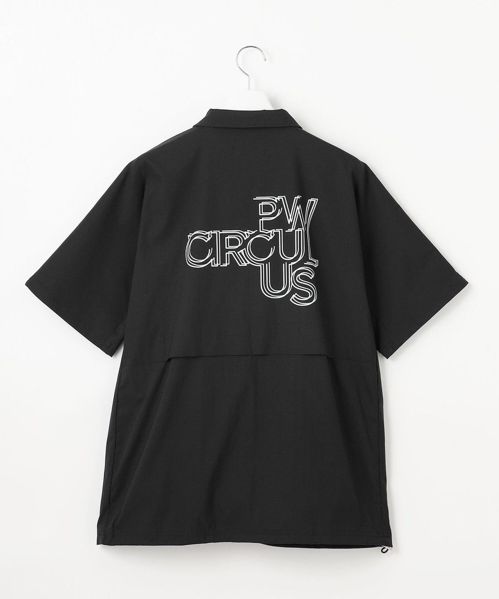 PW CIRCULUS 【撥水加工/ ストレッチ】【MEN】ハーフジップシャツ ゴルフ 