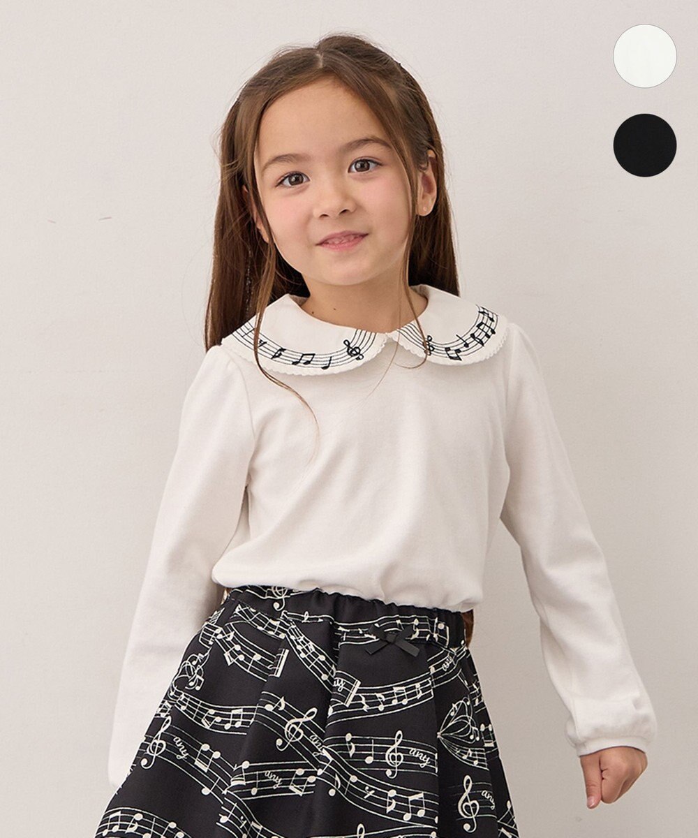 ANY KIDS 音符ブラウス 