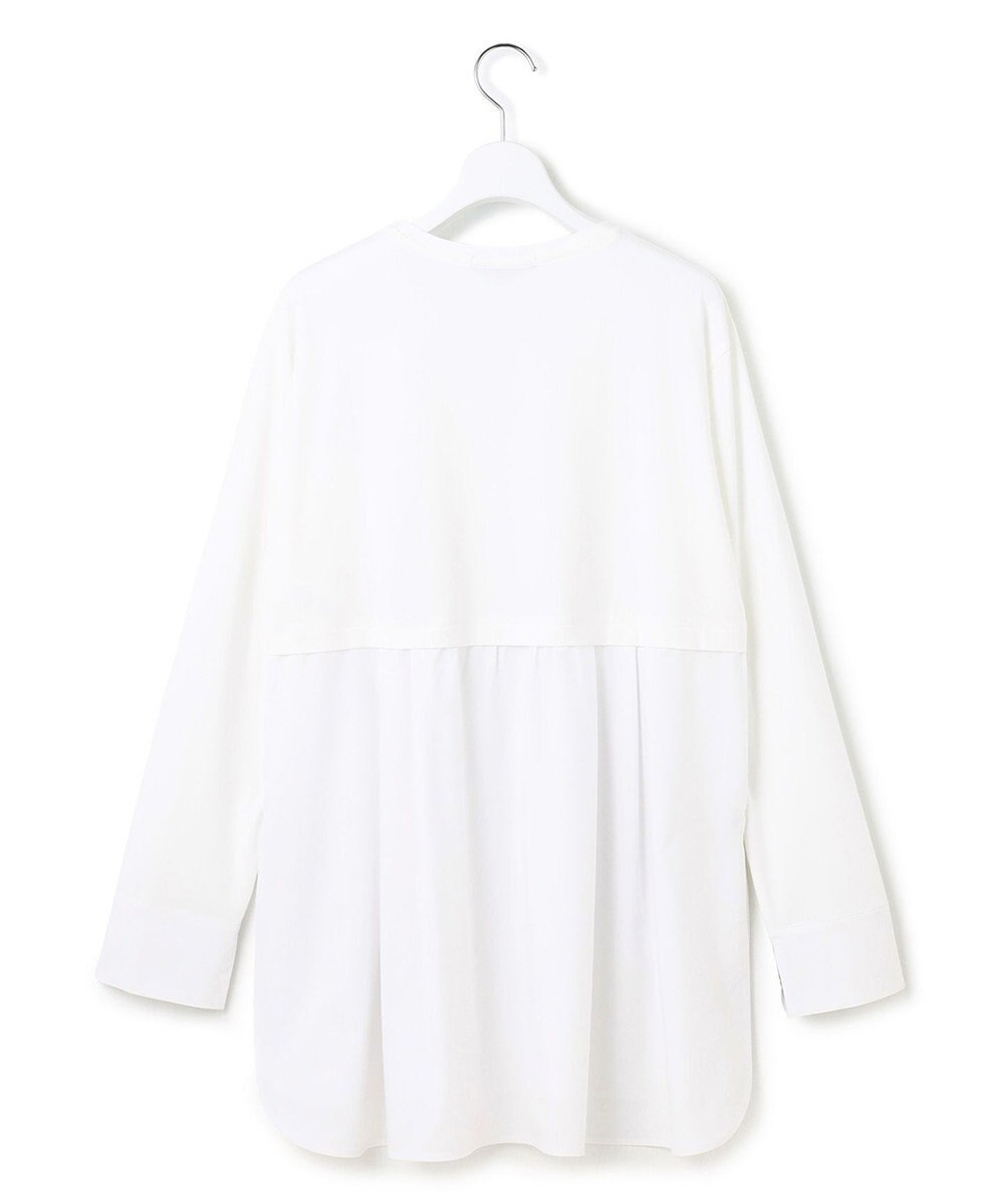 23区 S 【VERY掲載/洗える】ナチュラルコットンベア シャツレイヤード カットソー 