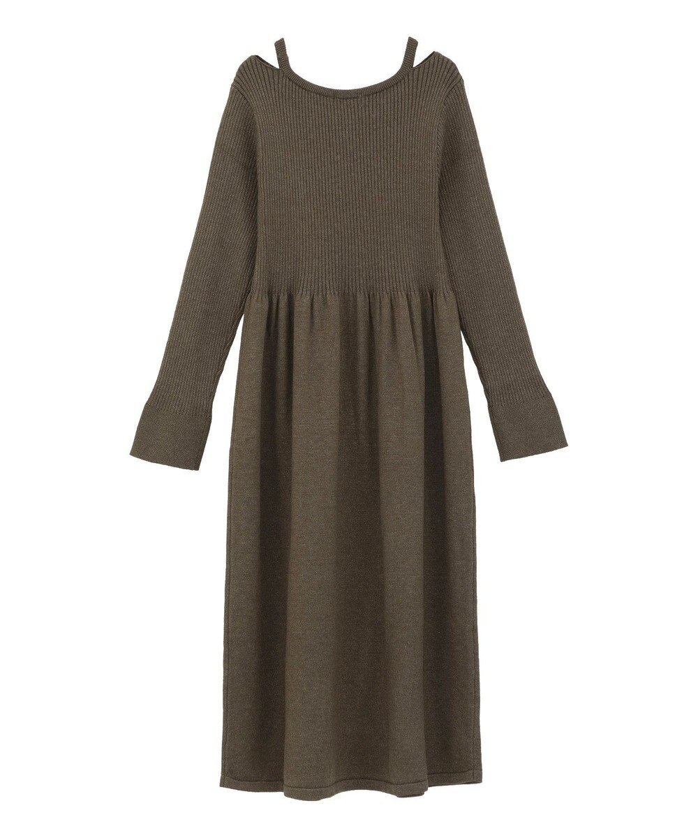 CRAFT STANDARD BOUTIQUE カットアウトニットワンピース 