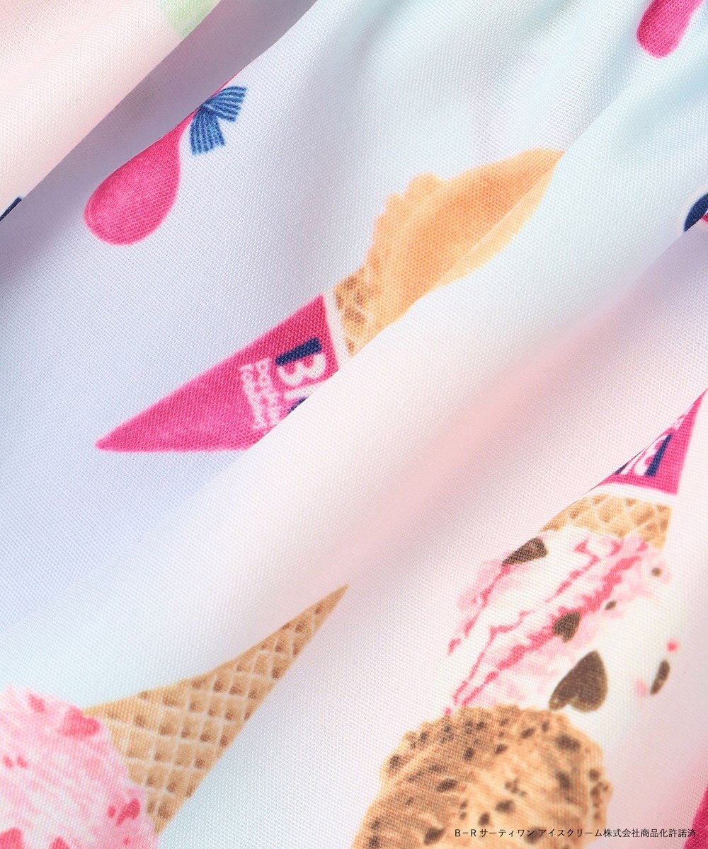 ANY KIDS 【any FAM×サーティワン アイスクリーム】フレーバー 総柄キュロット 