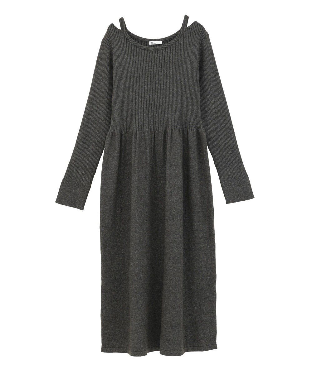 CRAFT STANDARD BOUTIQUE カットアウトニットワンピース 