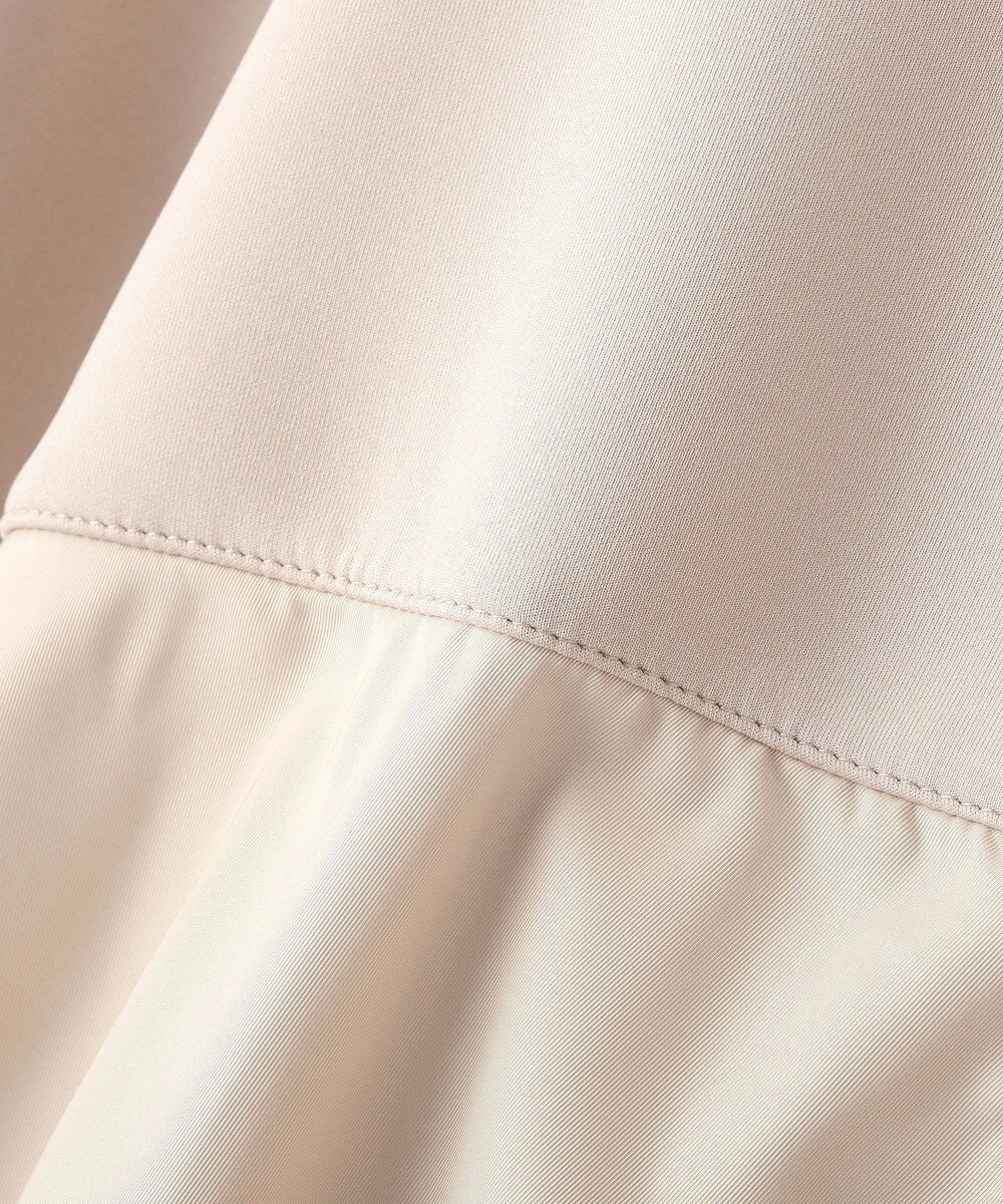 YECCA VECCA 異素材MIXバルーンブルゾン 