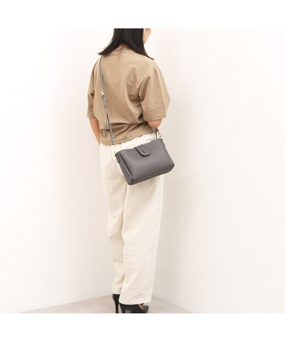 UNBILLION カシュカシュ cachecache / 横型3つ口ショルダーバッグ 