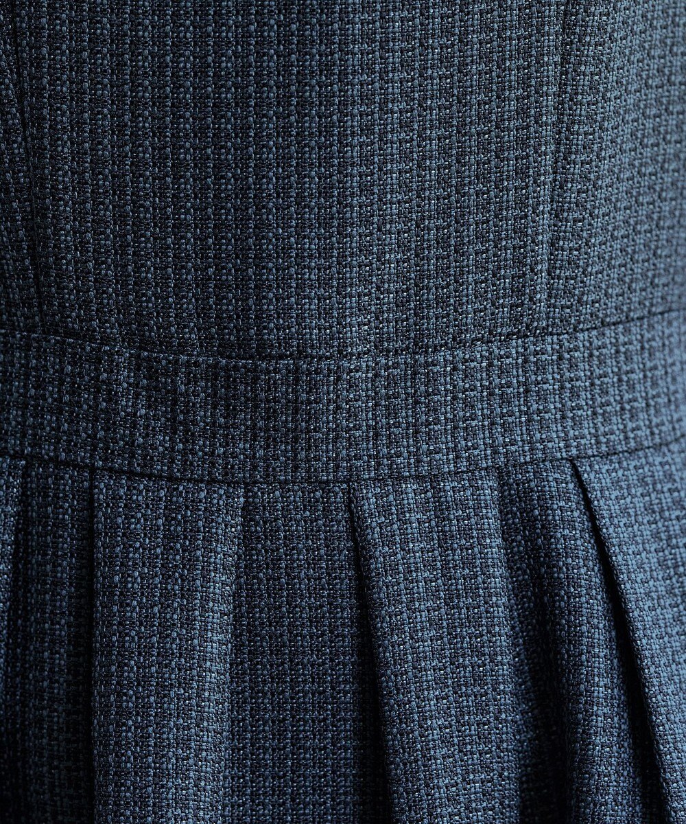 Tiaclasse 【洗える】ツイードタックワンピース 