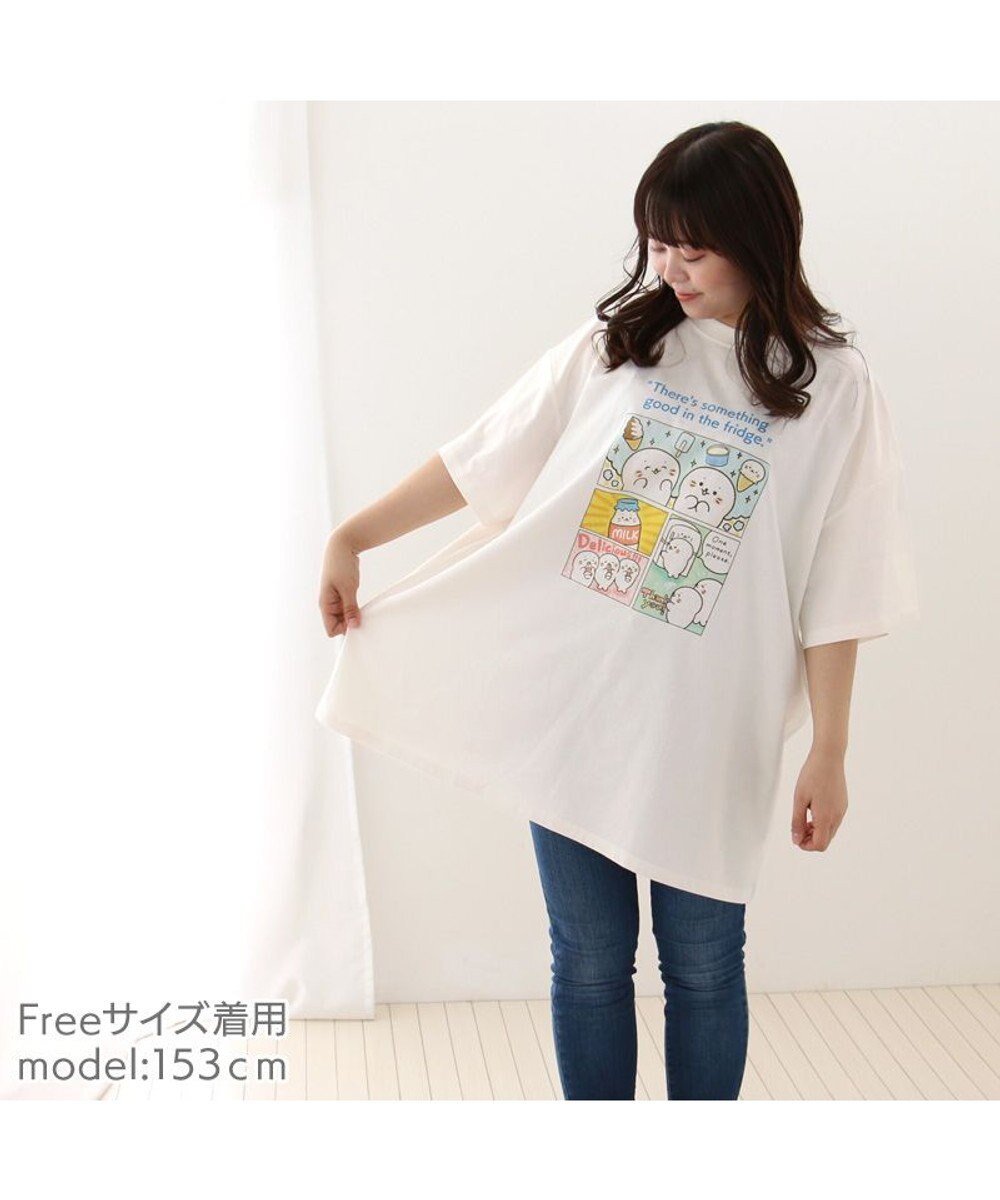 Mother garden しろたん ビッグ 半袖 Ｔシャツ 《コミック》 男女兼用フリーサイズ 