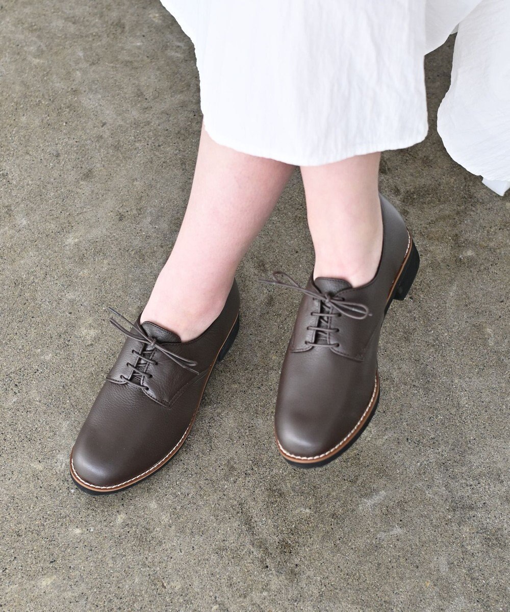 Pointer 本革軽量レースアップローファー 
