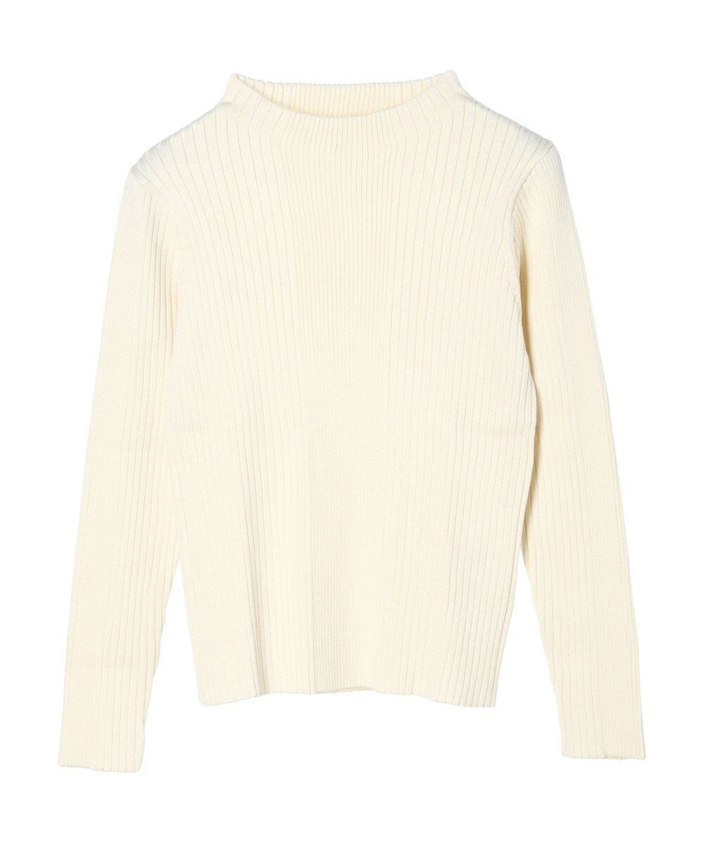 earth music&ecology 切り替えリブニットプルオーバー 