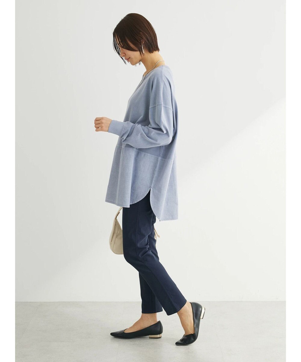 Green Parks ピグメントドッキングスリットデザインチュニック 