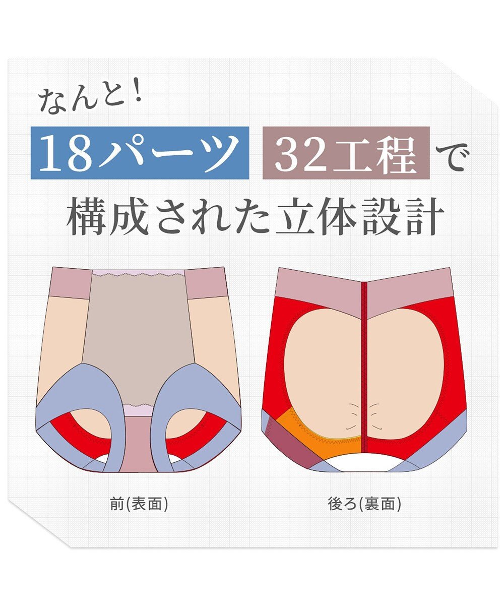 BRADELIS New York 【BRADELIS NewYork peace】ハートのお尻に格上げショーツ23 