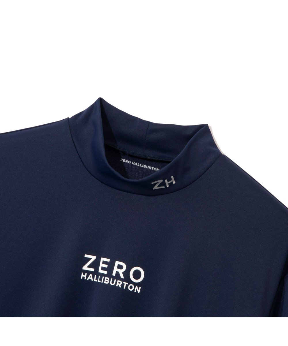 ZERO HALLIBURTON 【防透け】 モックネック Tシャツ ZHG-A4S4 82814 ゴルフウェア 