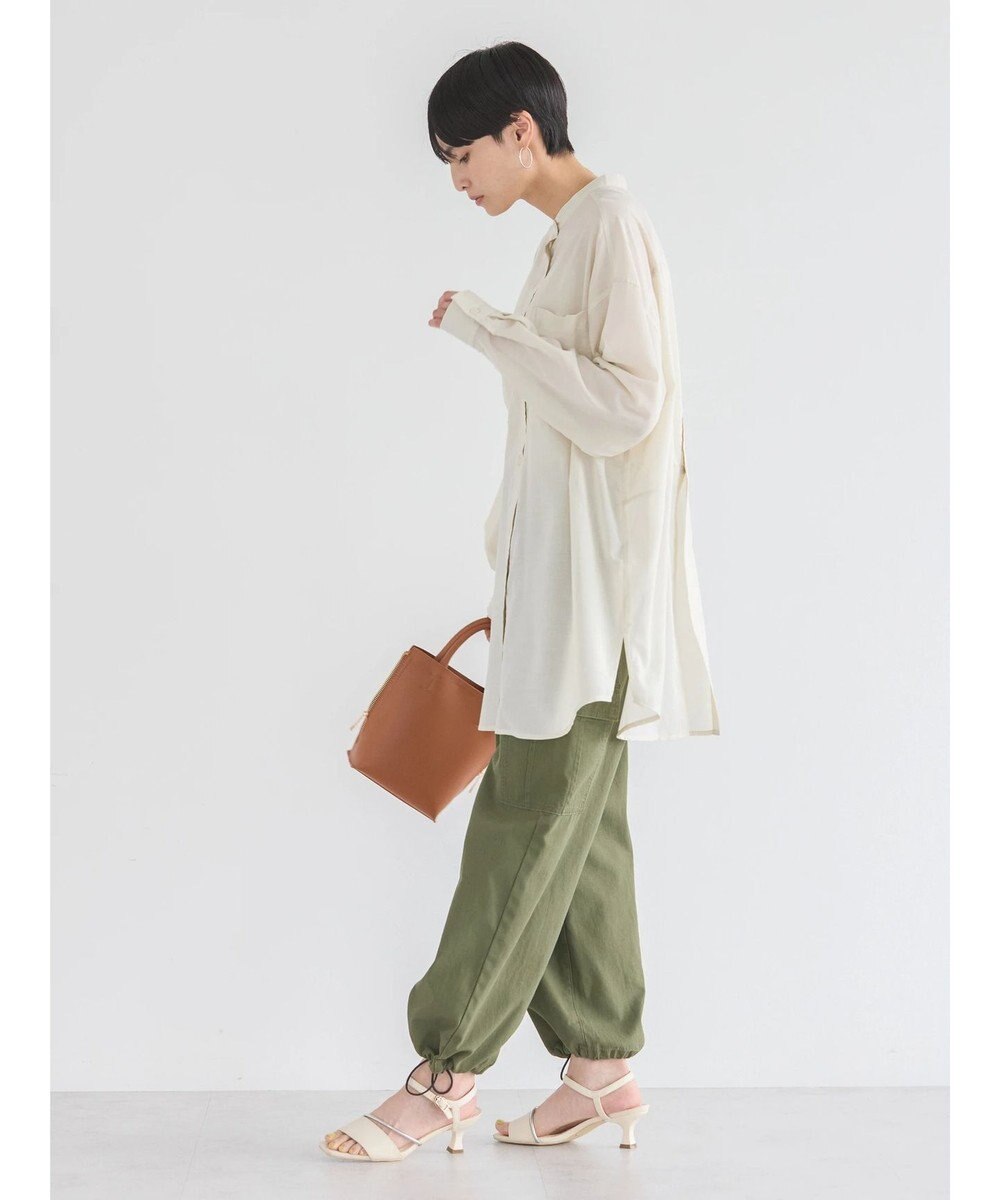 AMERICAN HOLIC イージーケア＋接触冷感　Ｗポケットシャツチュニック 