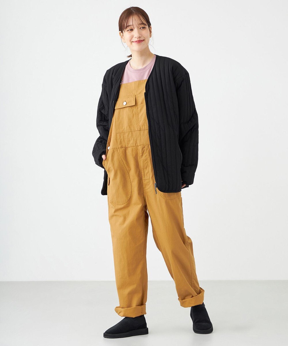 SHARE PARK LADIES 【UNISEX】キルティング蓄熱中綿 Ｖカーディガン（Mサイズ） 