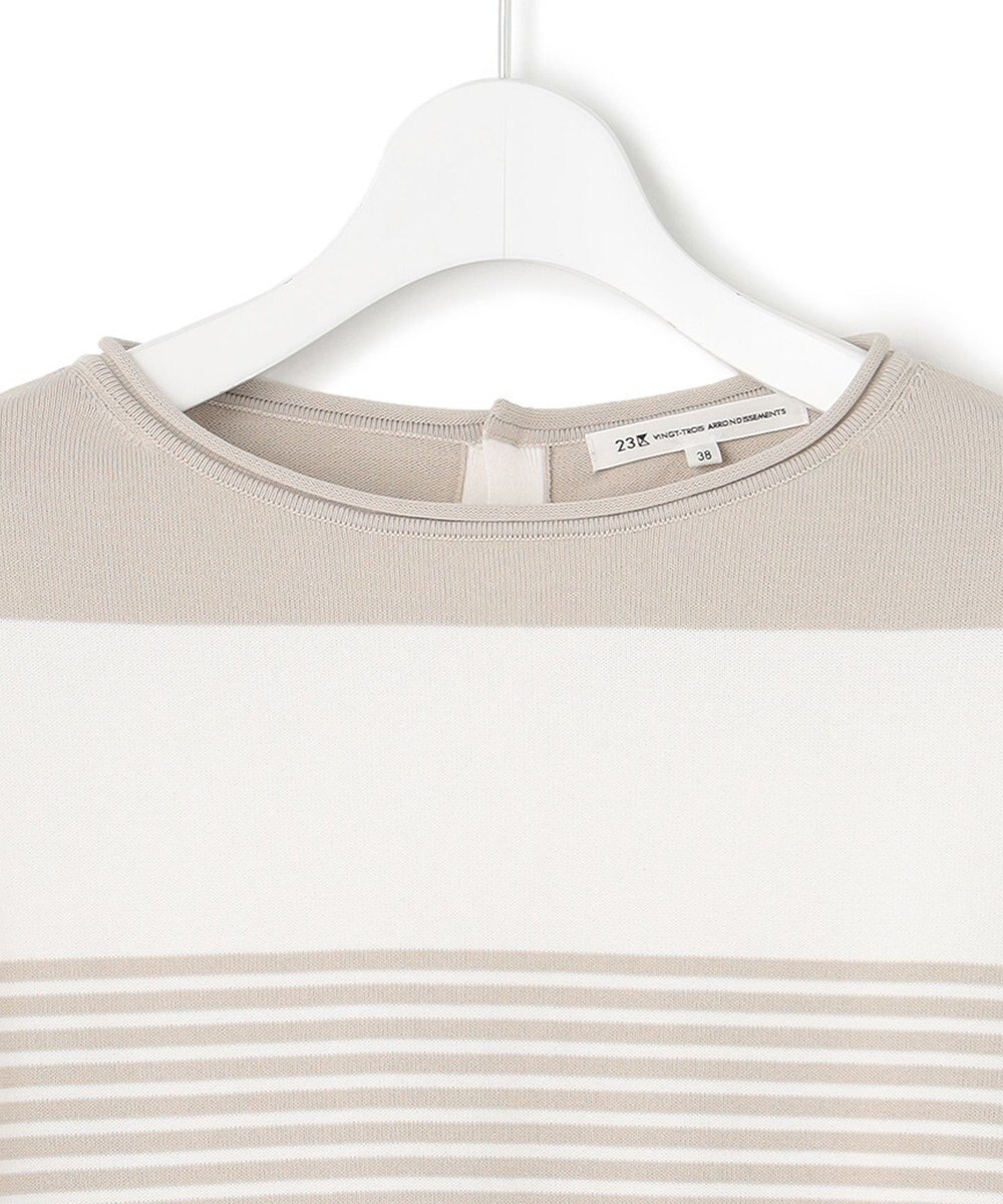 23区 S ストレッチコットンポリエステル ニット 