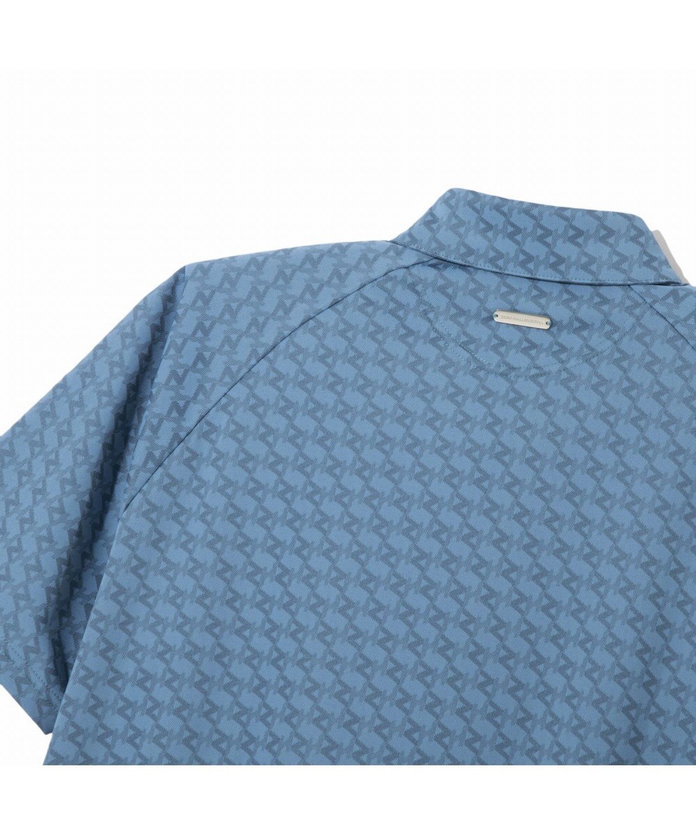 ZERO HALLIBURTON 【吸水速乾・UVケア】 ZHモノグラムジャガードポロシャツ ZHG-M5S6 82951 