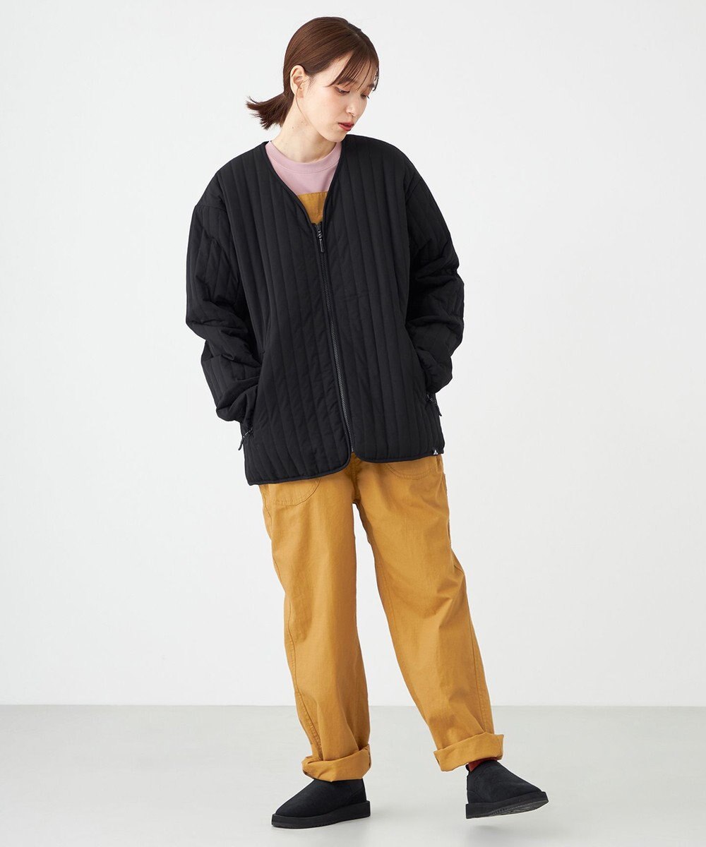 SHARE PARK LADIES 【UNISEX】キルティング蓄熱中綿 Ｖカーディガン（Mサイズ） 