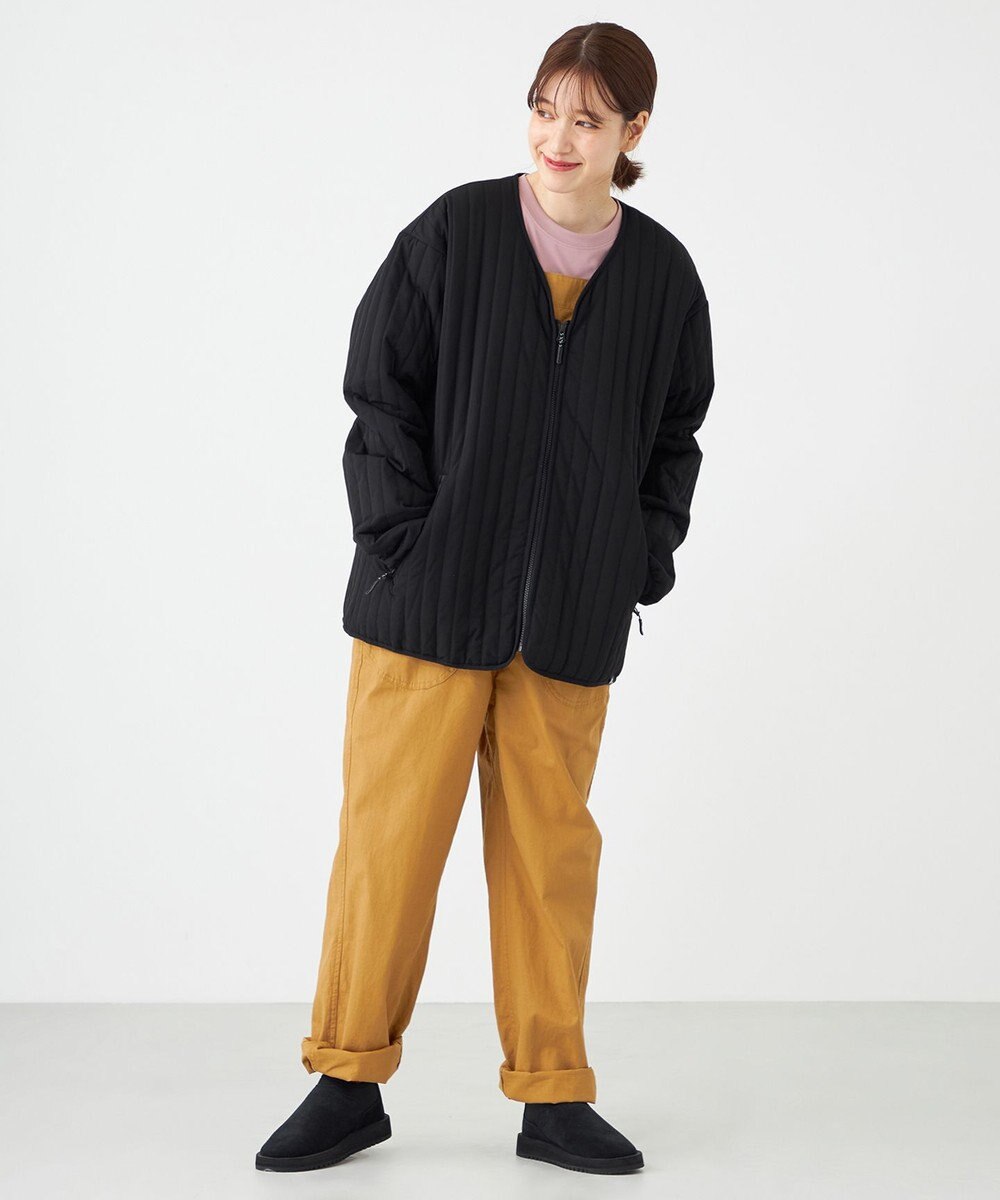 SHARE PARK LADIES 【UNISEX】キルティング蓄熱中綿 Ｖカーディガン（Mサイズ） 