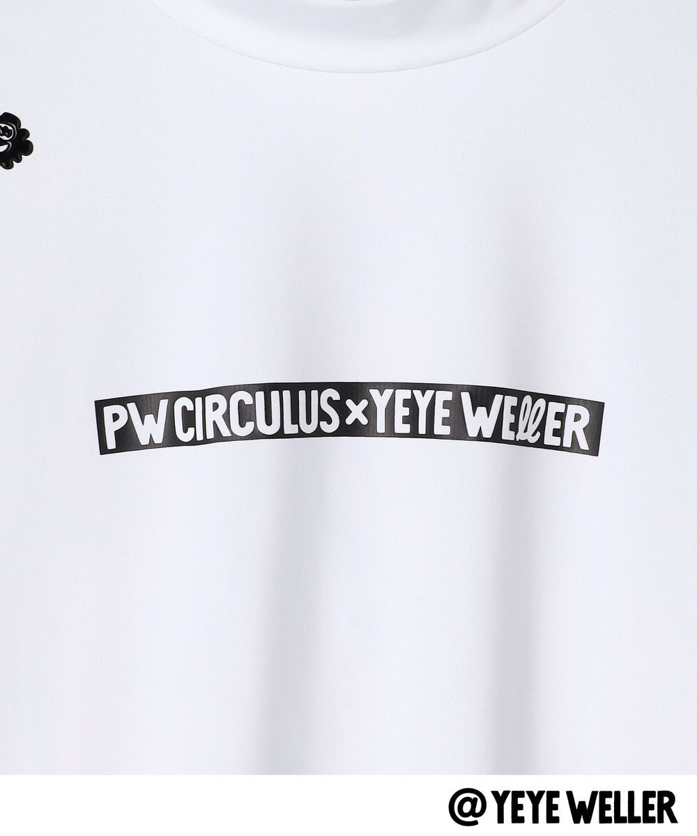 PW CIRCULUS 【UNISEX】【コラボアイテム】Yeyeコラボ ロングスリーブモックネックT ゴルフ 
