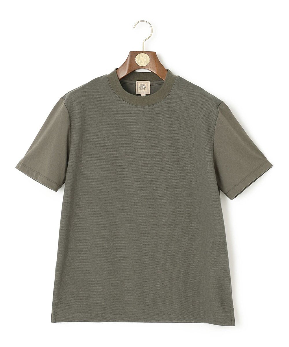 J.PRESS MEN 汗ばむ夏の最適解Tシャツ【UVカット / 接触冷感 】【J.PRESS PREMIUM JERSEY】無地コットン Tシャツ 