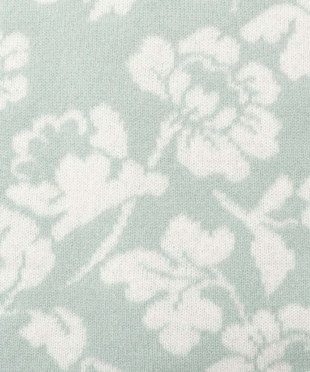 MOONBAT mila schon カシミヤ100%ジャカードプチマフラー 