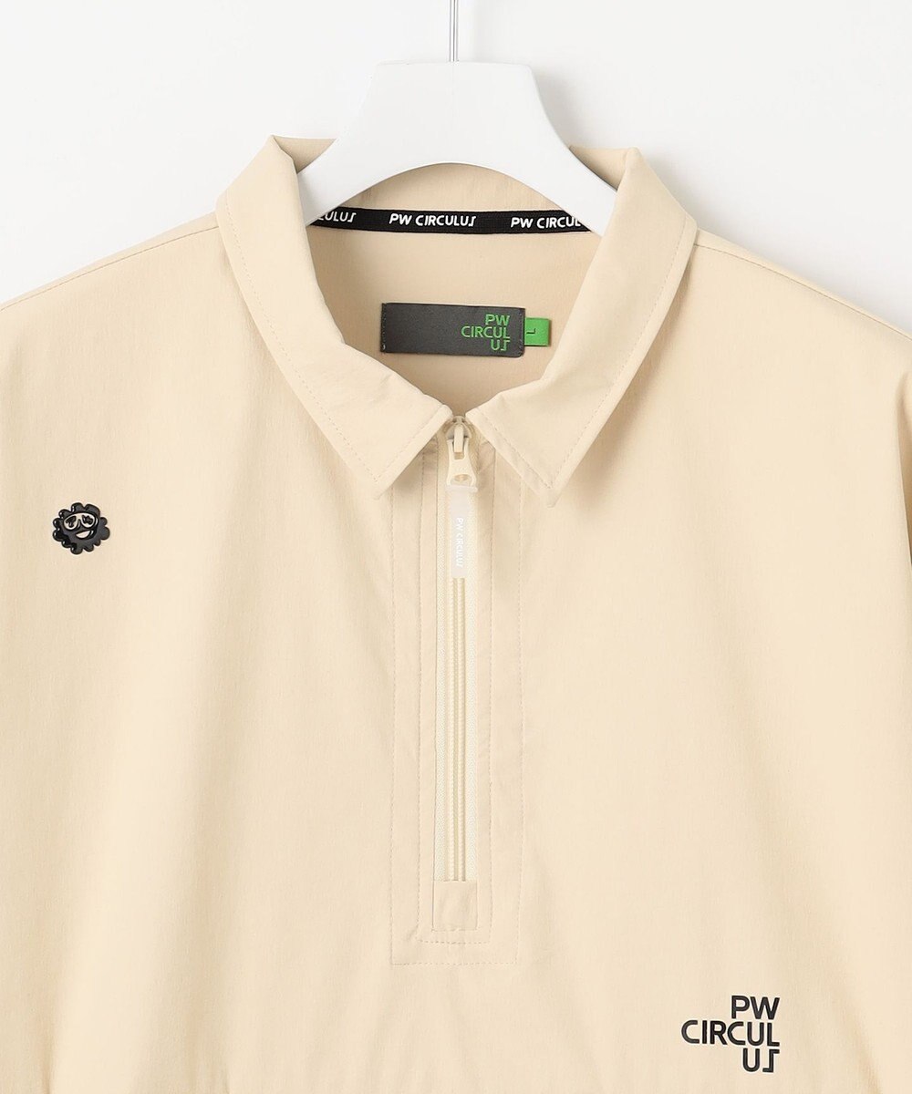 PW CIRCULUS 【撥水加工/ ストレッチ】【MEN】ハーフジップシャツ ゴルフ 