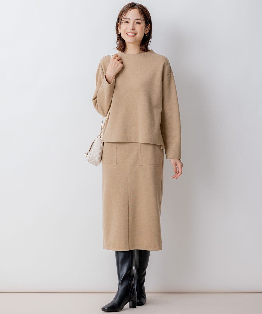 組曲 S 【WEB限定・2SET】ウールジャージーセットアップ 